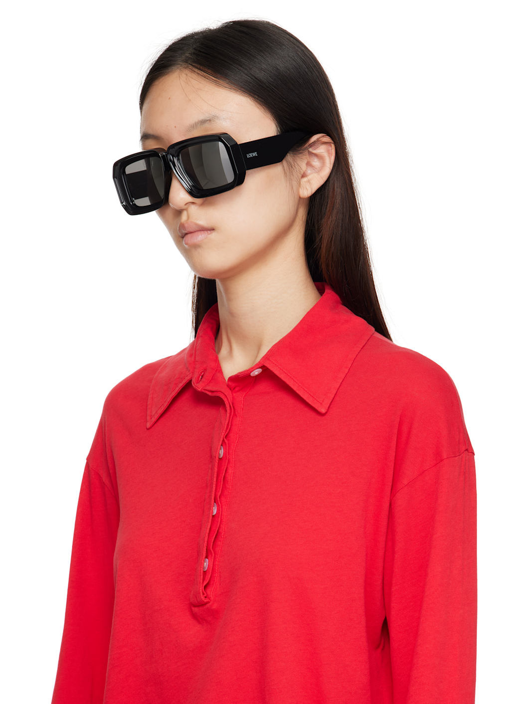 Black Paula's Ibiza Dive In Mask Sunglasses - 4
