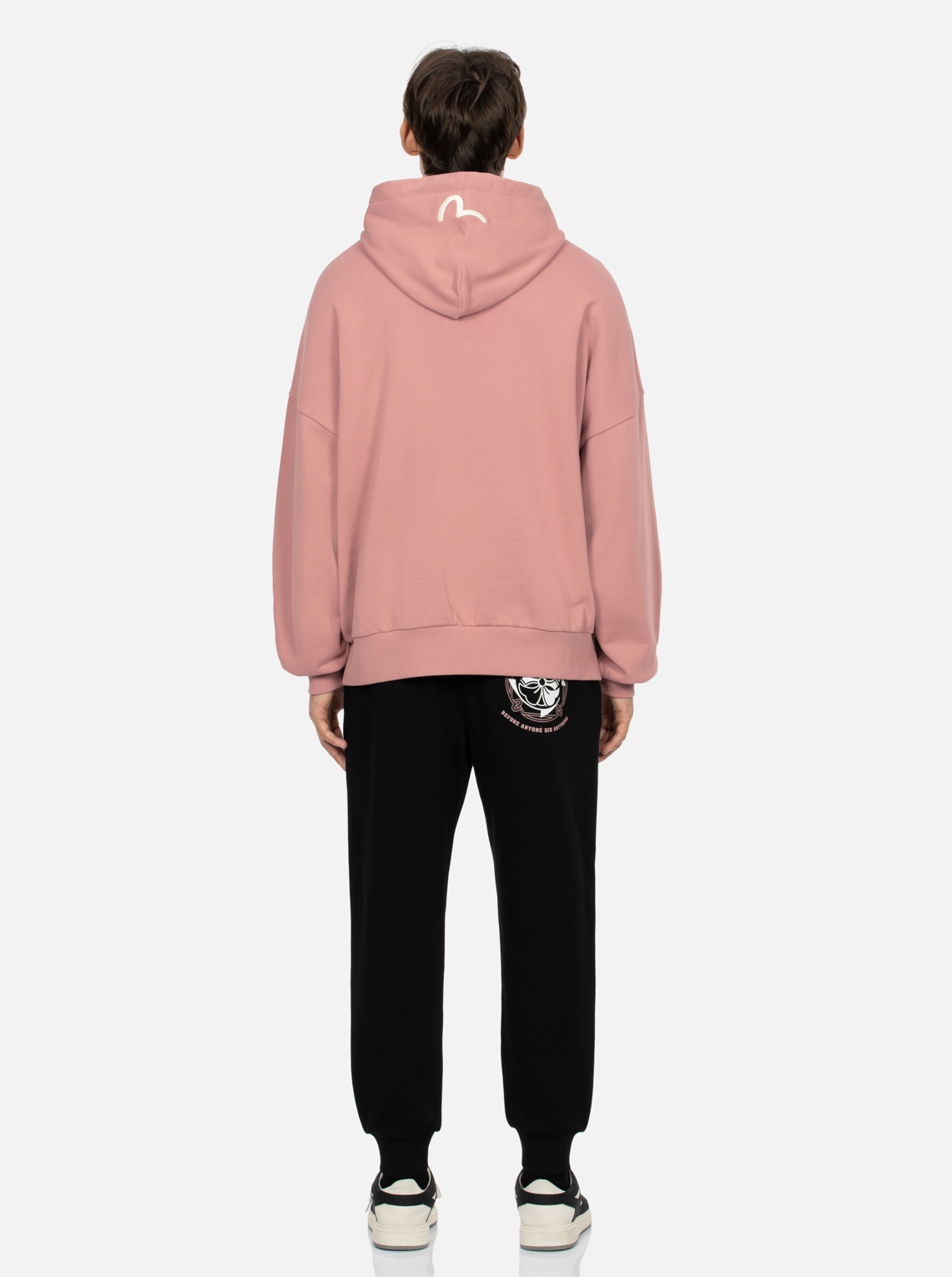 KAMON PRINT REGULAR FIT SWEATPANTS - 5