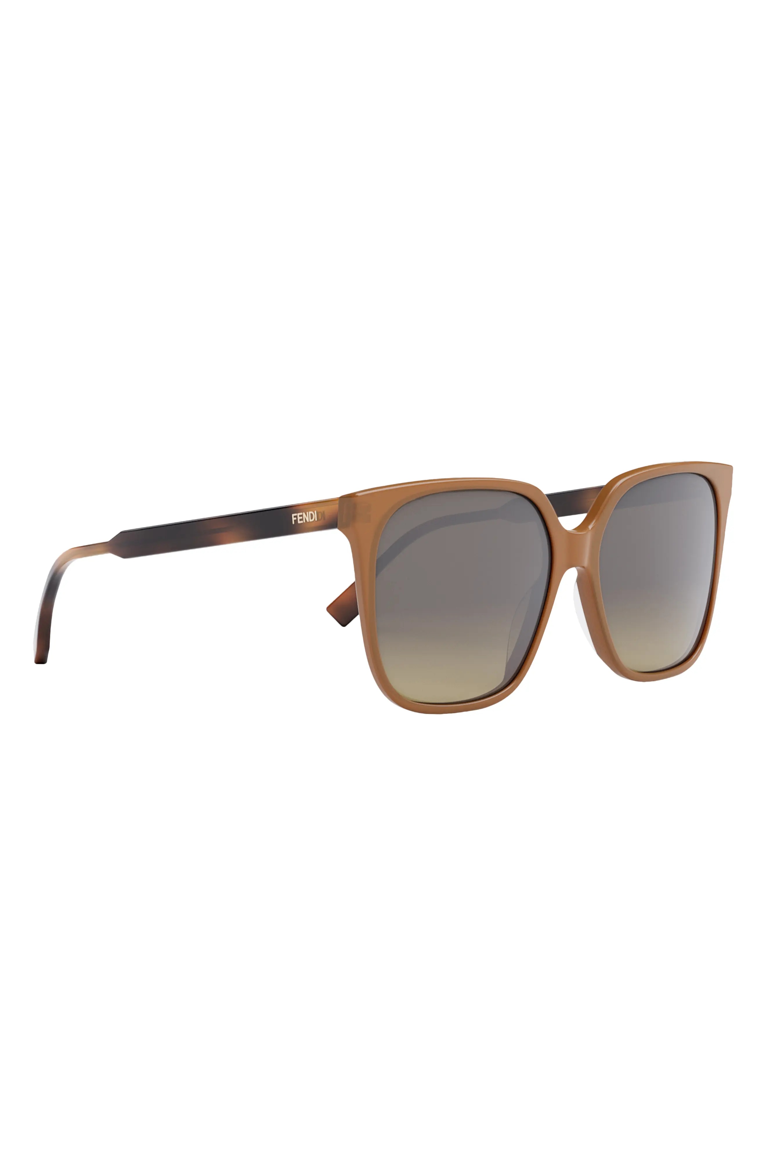 'Fendi Fine 59mm Geometric Sunglasses - 7