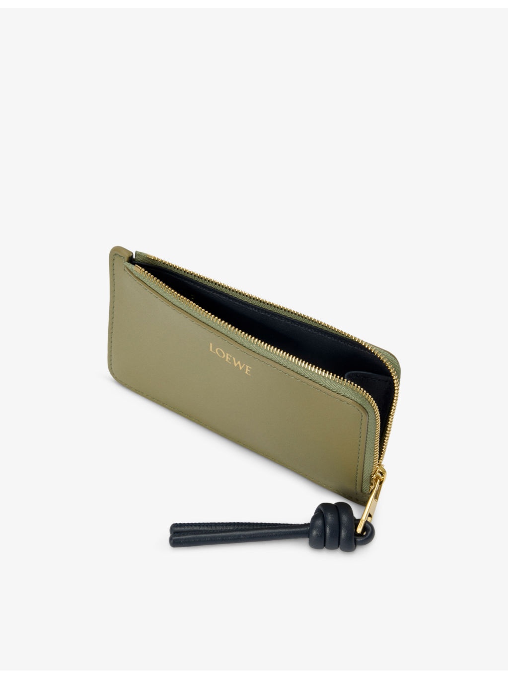 Knot Compact Leather Wallet - 3