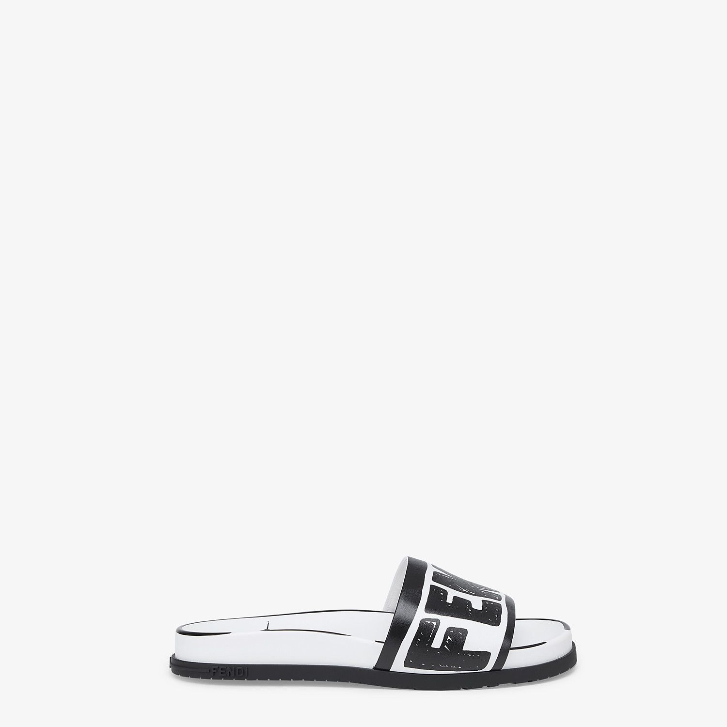 Fendi Roma Joshua Vides leather Fussbett sandals - 1