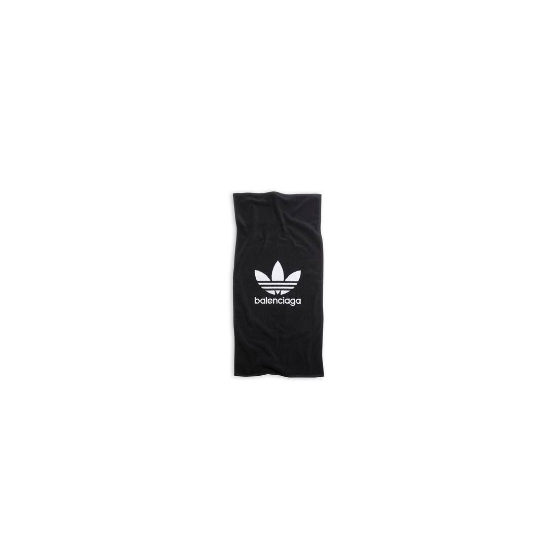 Men's Balenciaga / Adidas Small Towel in Black - 2