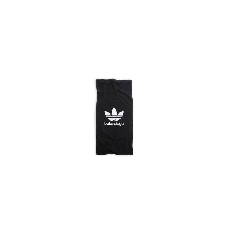 BALENCIAGA Men's Balenciaga / Adidas Small Towel in Black outlook