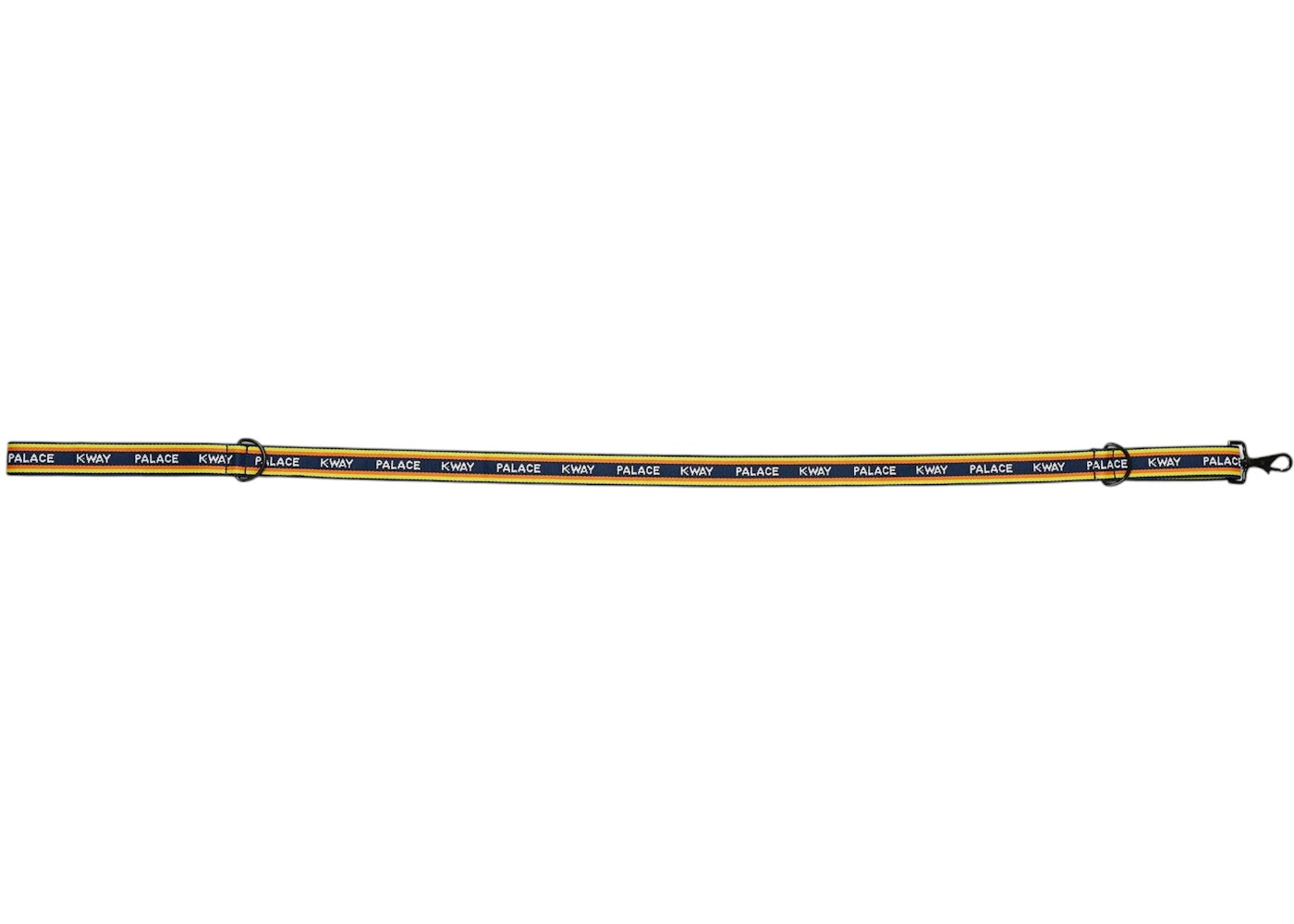 Palace K-Way Dog Leash Navy/Yellow Stripe - 2