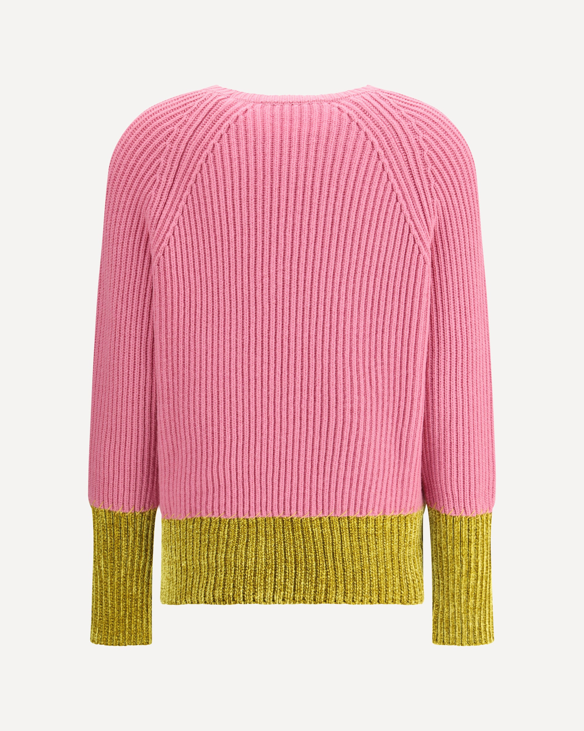 Color block wool Sweater - 2