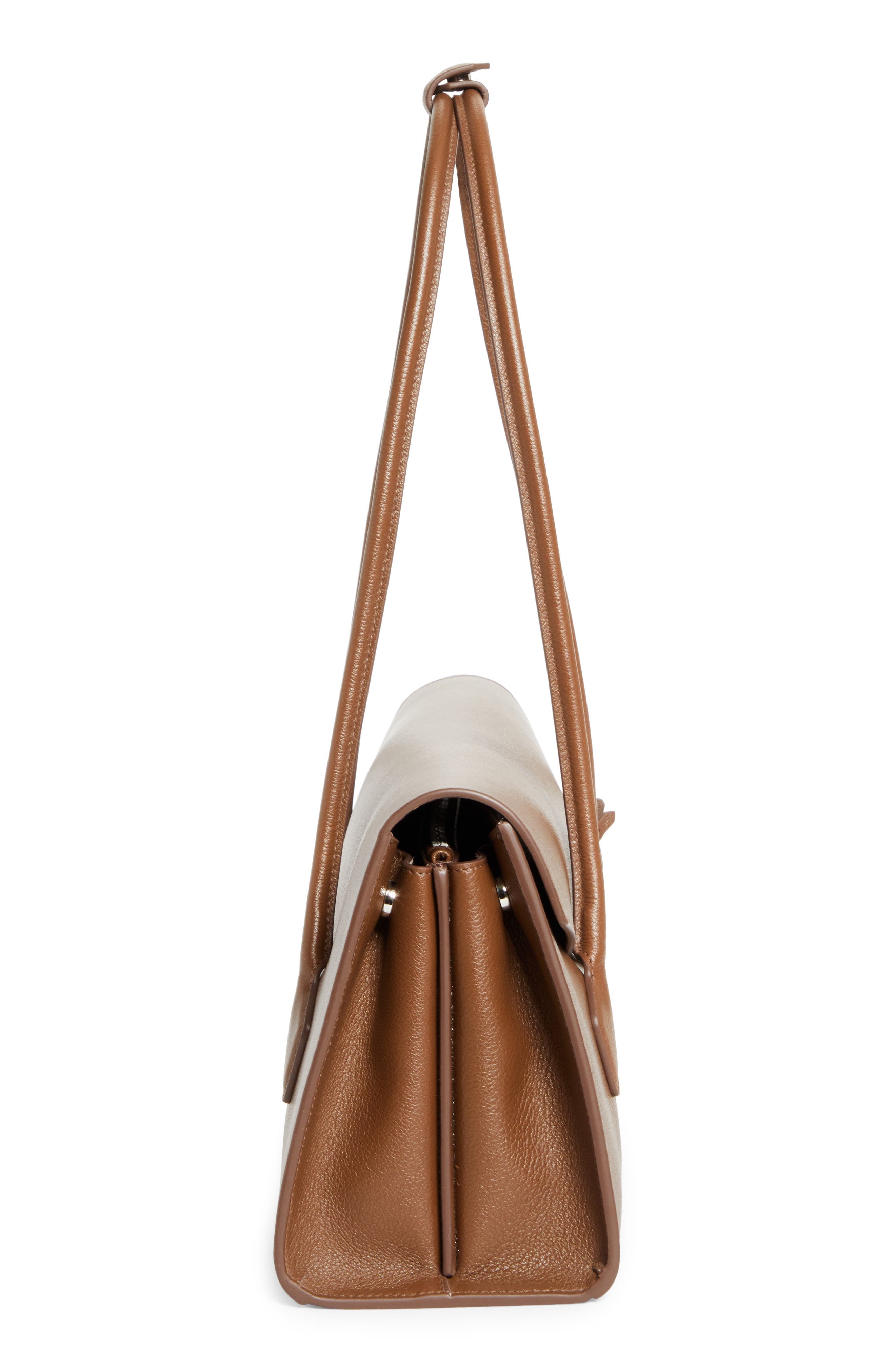 Alaïa Le Teckel Leather Tote in Terre Dombre at Nordstrom - 4