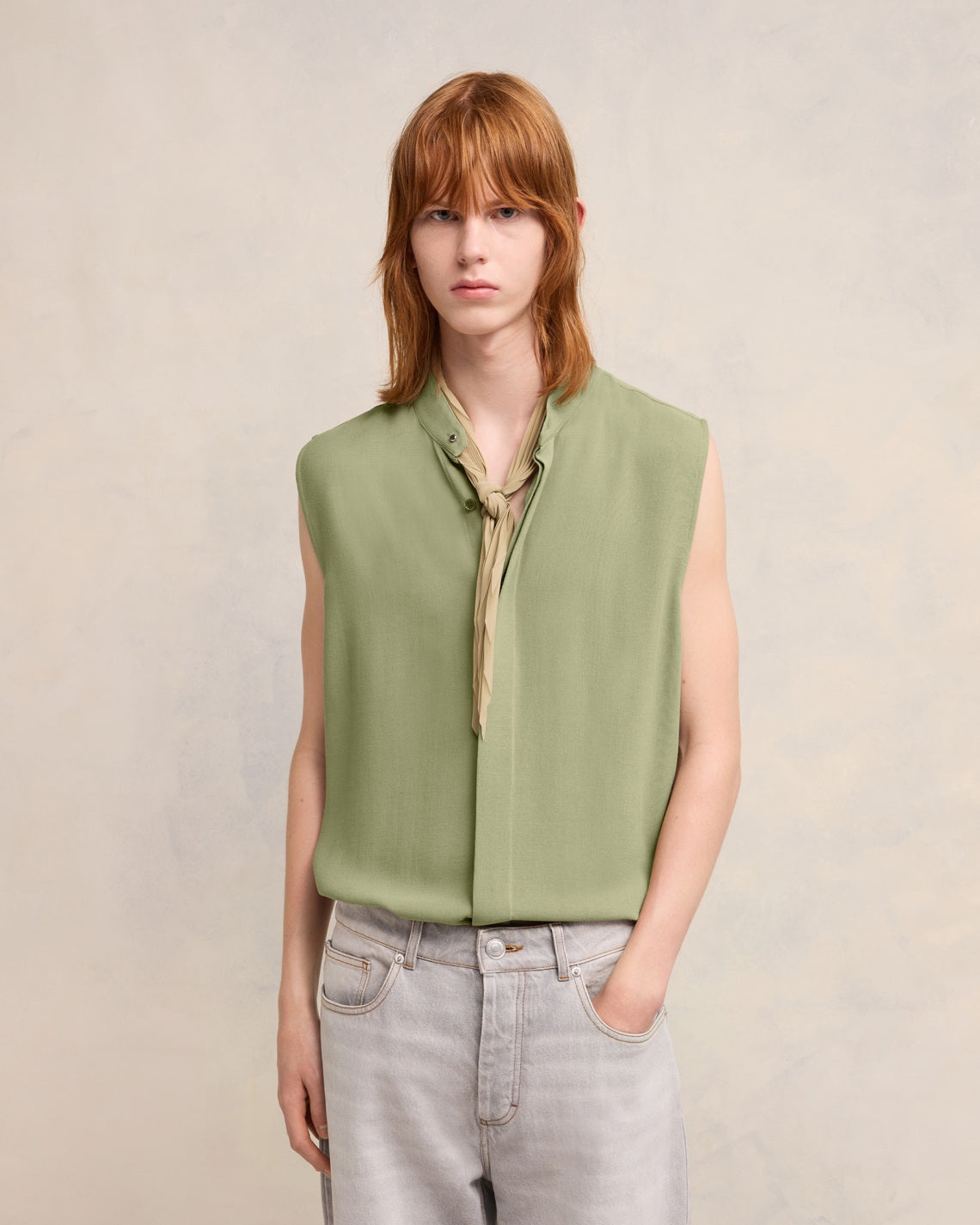 SLEEVELESS SHIRT - 3