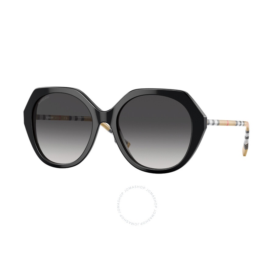 Burberry Vanessa Grey Gradient Irregular Ladies Sunglasses BE4375F 38538G 57 - 1