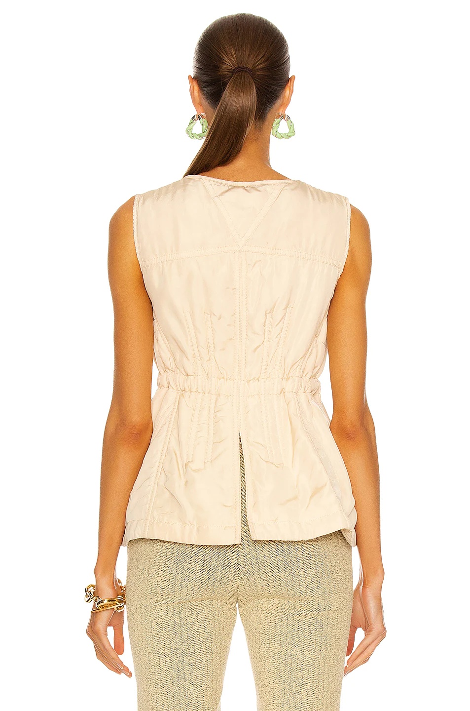 Washed Fluid Parachute Top - 3
