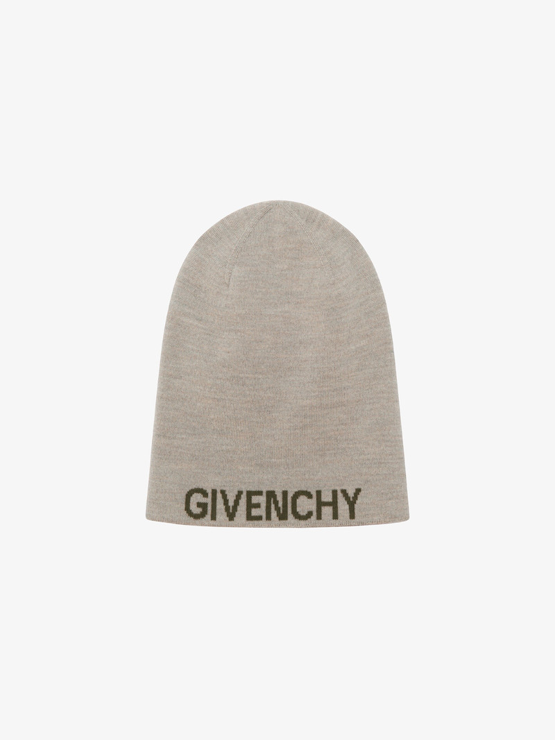 Givenchy GIVENCHY 4G DOUBLE SIDED BEANIE IN WOOL outlook