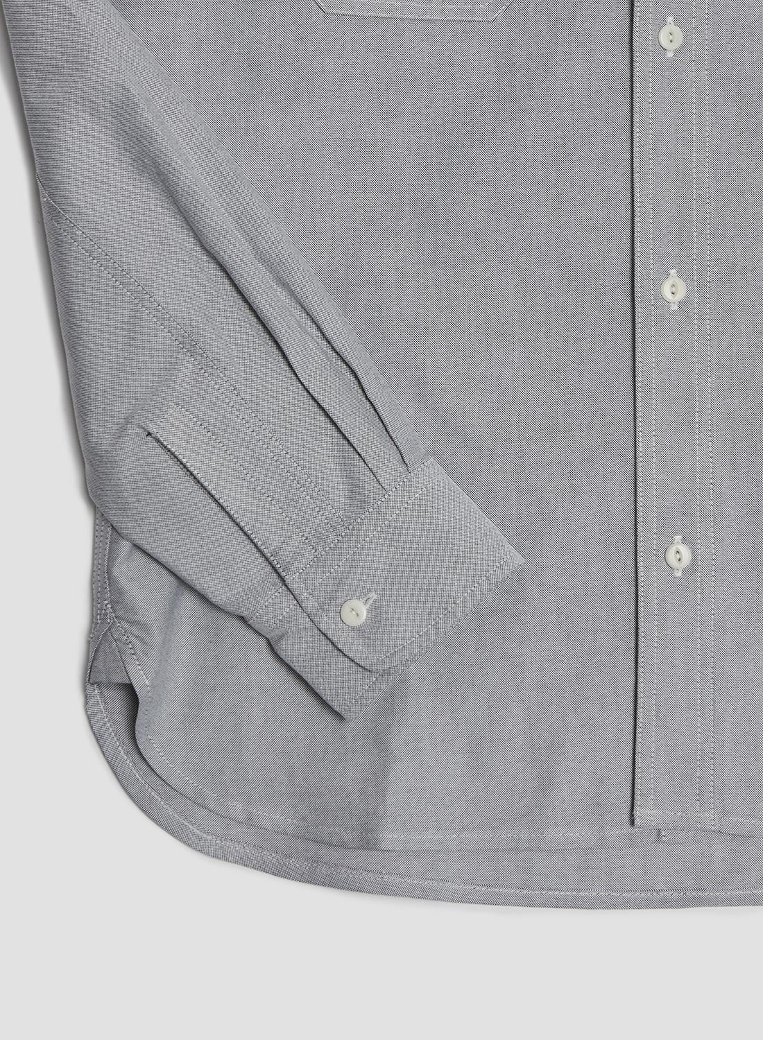 Utility Oxford Work Shirt in Grey - 9