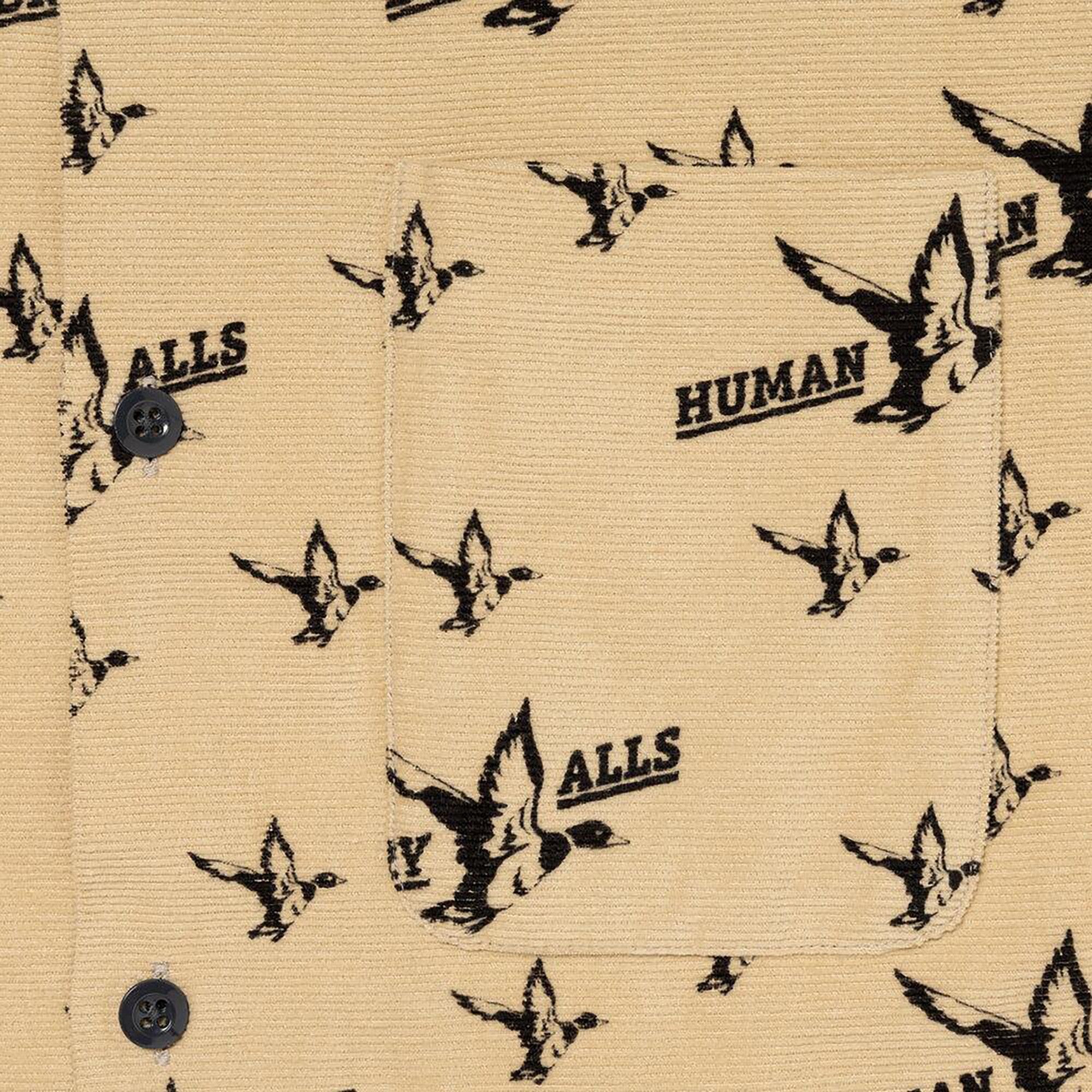 Human Made Camo Print Shirt 'Beige' - 3
