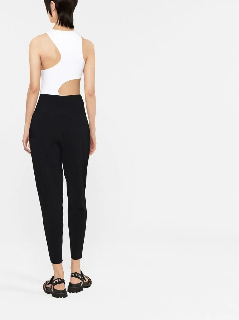 tapered cropped trousers 4