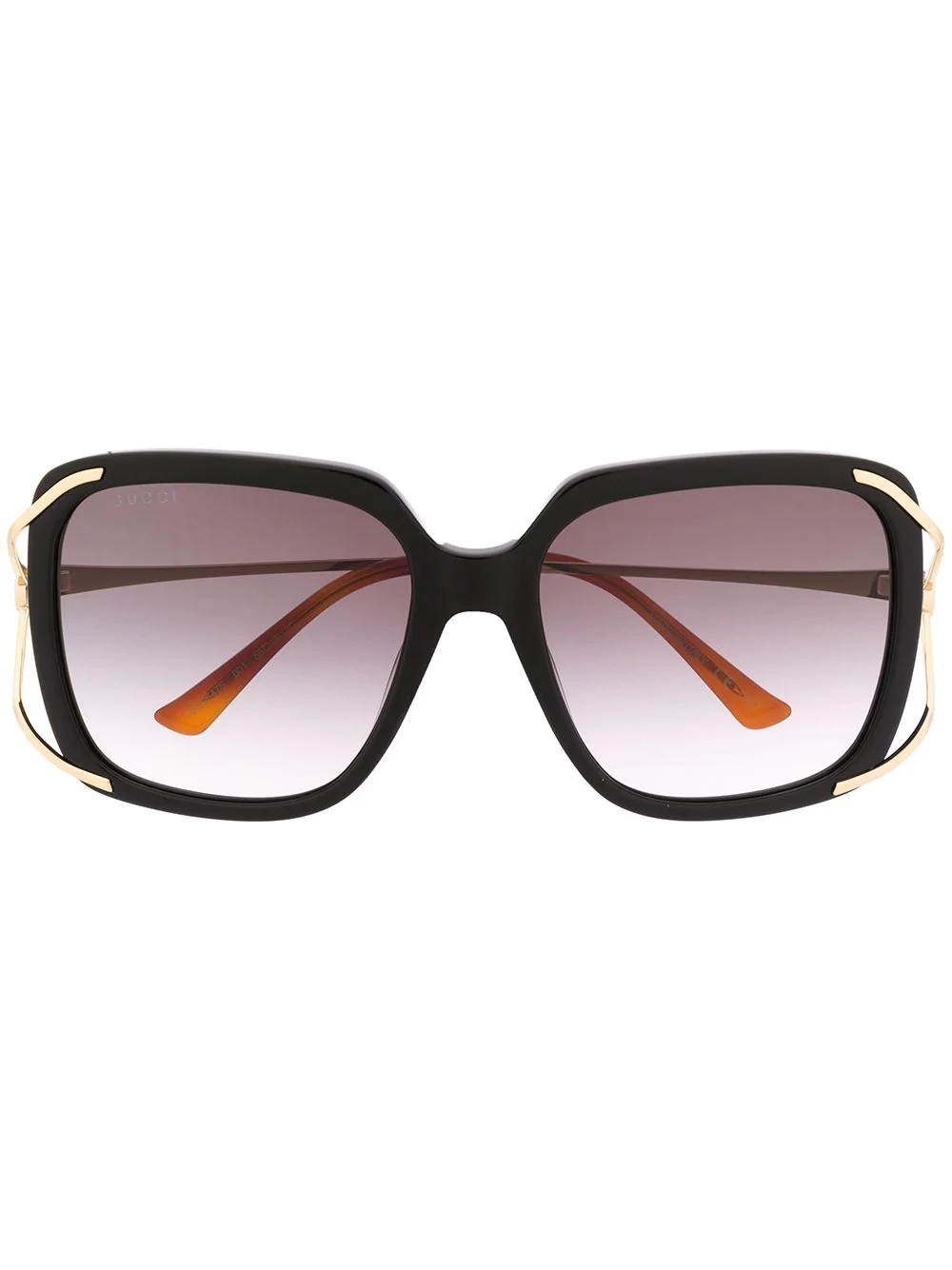 square-frame sunglasses - 1