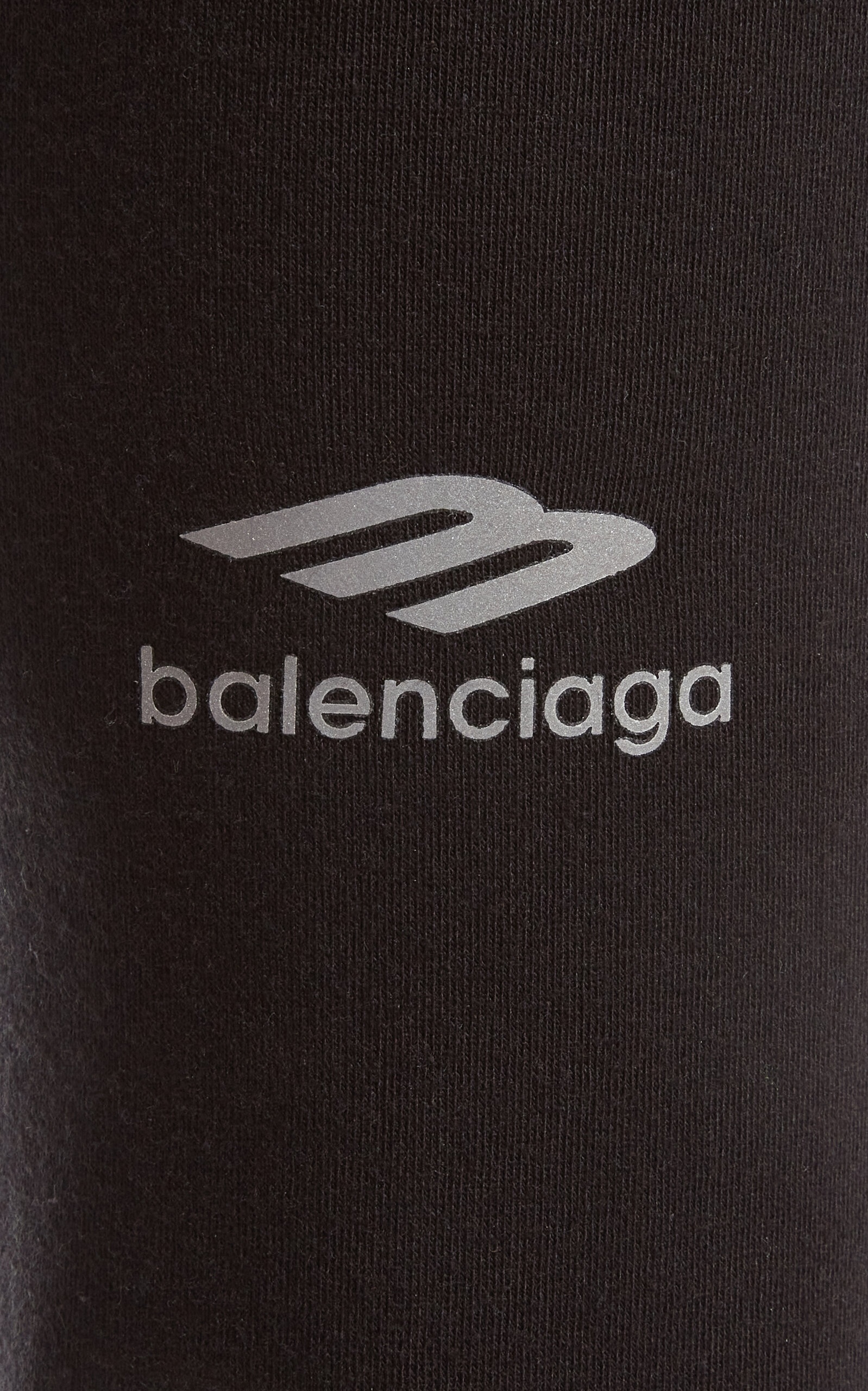 Balenciaga Thermal Jersey Ski Leggings in Black