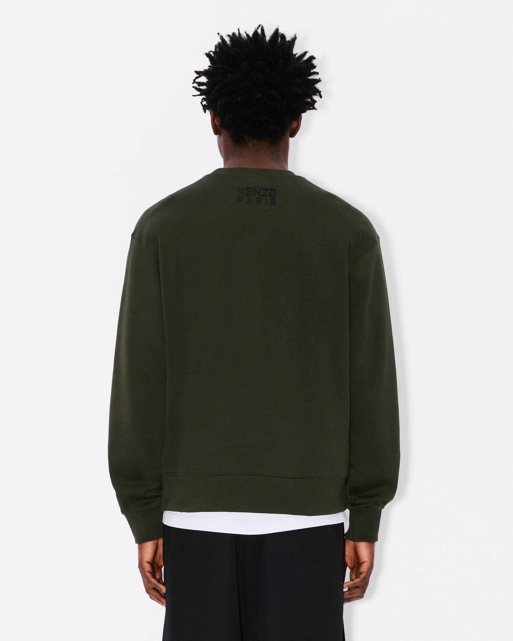 'KENZO Happy Tiger' embroidered sweatshirt in cotton - 4