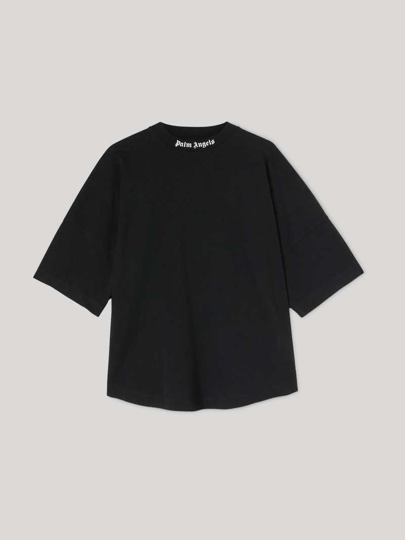 rear logo print T-shirt 1