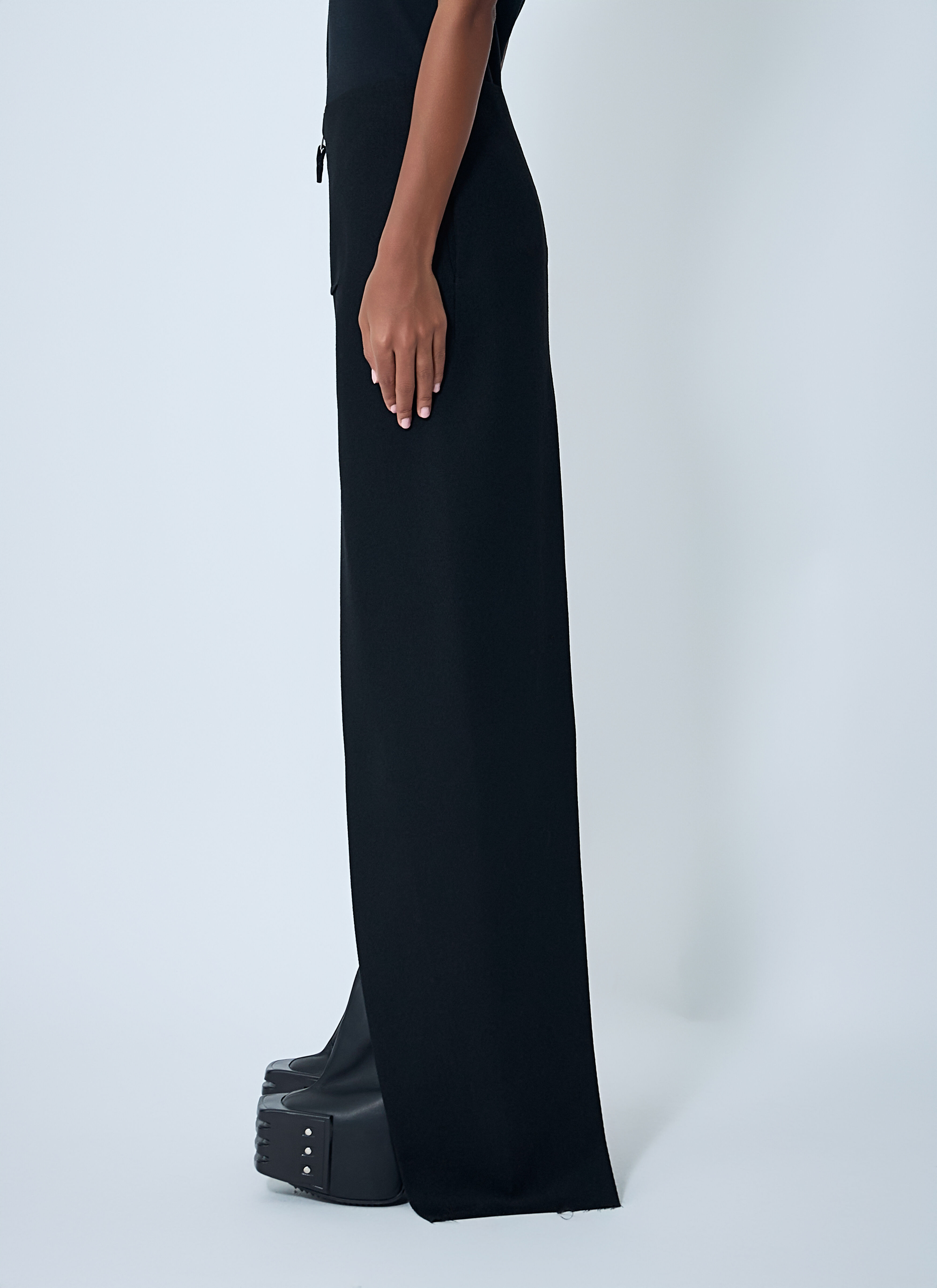 Sliced Maxi Skirt - 3