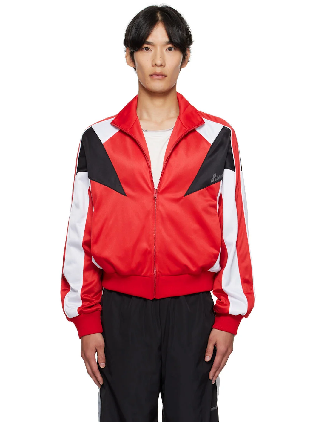 Red 'Se11done' Track Jacket - 1