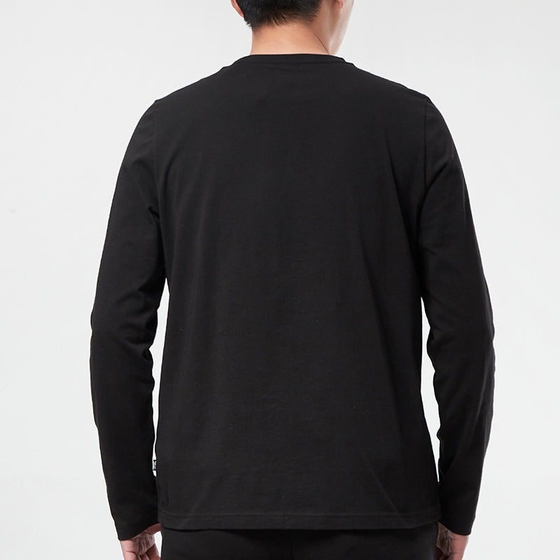 PUMA Essentials Long Sleeve T-Shirt 'Black' 845924-01 - 3