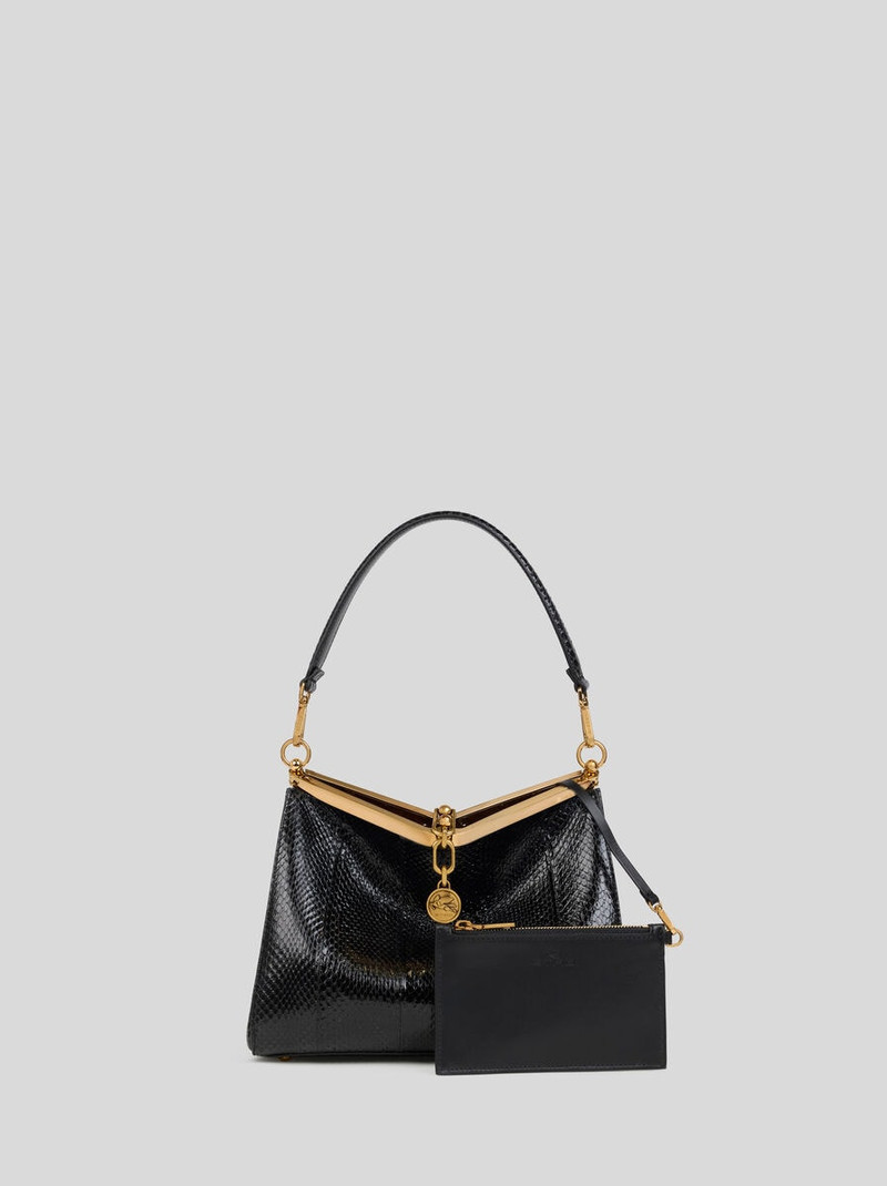 Etro MEDIUM VELA BAG IN FINE ELAPHE LEATHER outlook