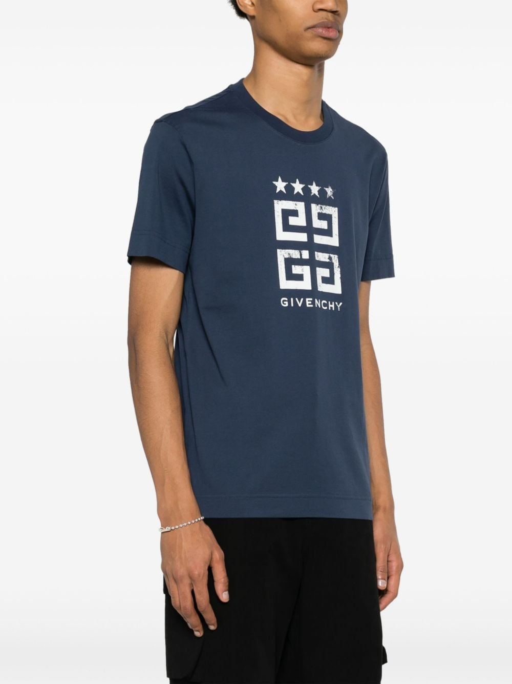4G-print cotton T-shirt - 3