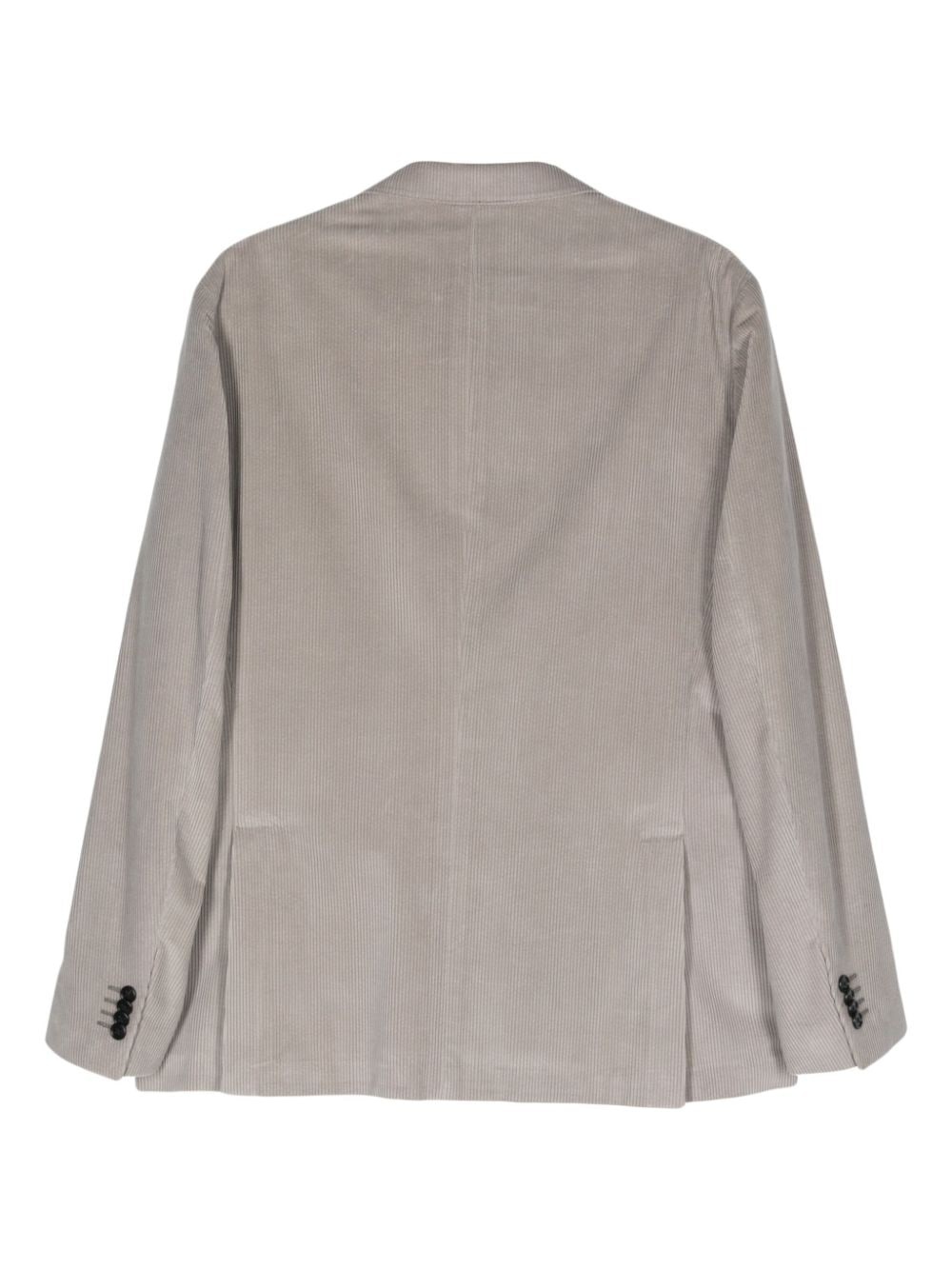 single-breasted corduroy blazer - 2