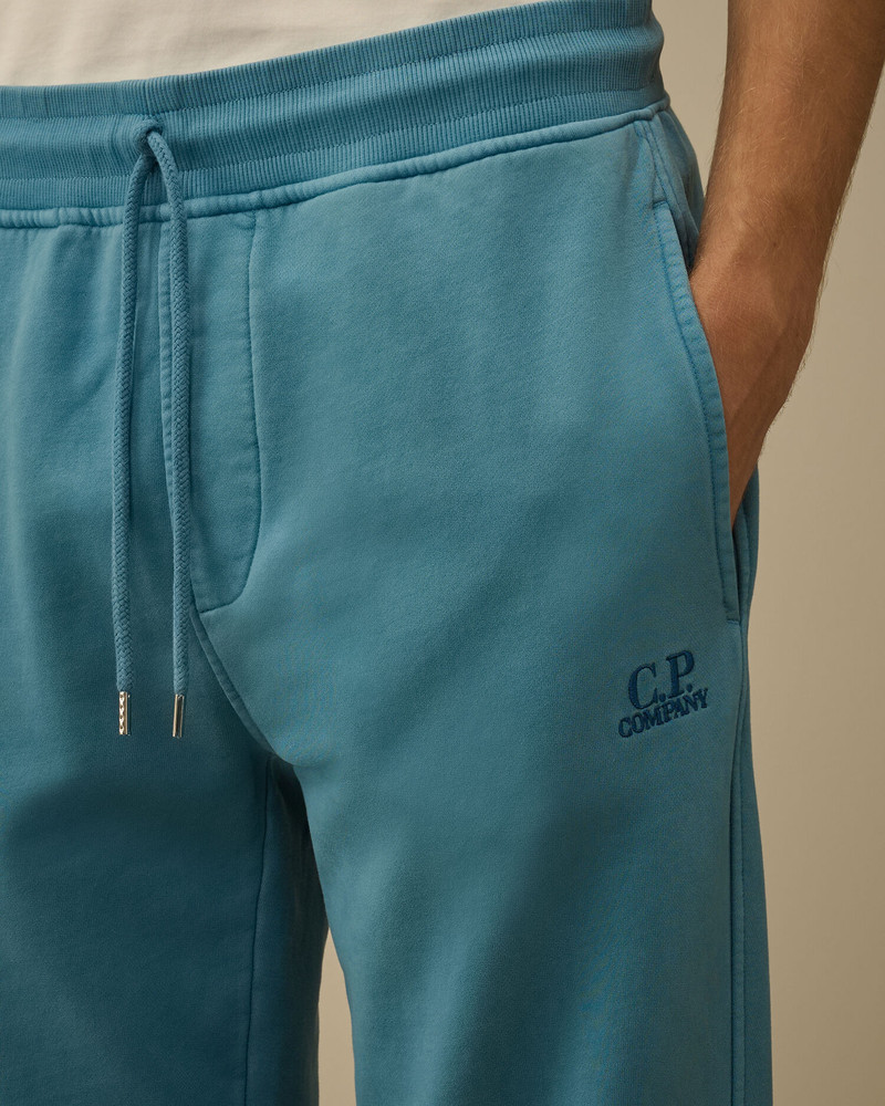 Brushed and Emerized Diagonal Fleece Logo Sweatpants 5