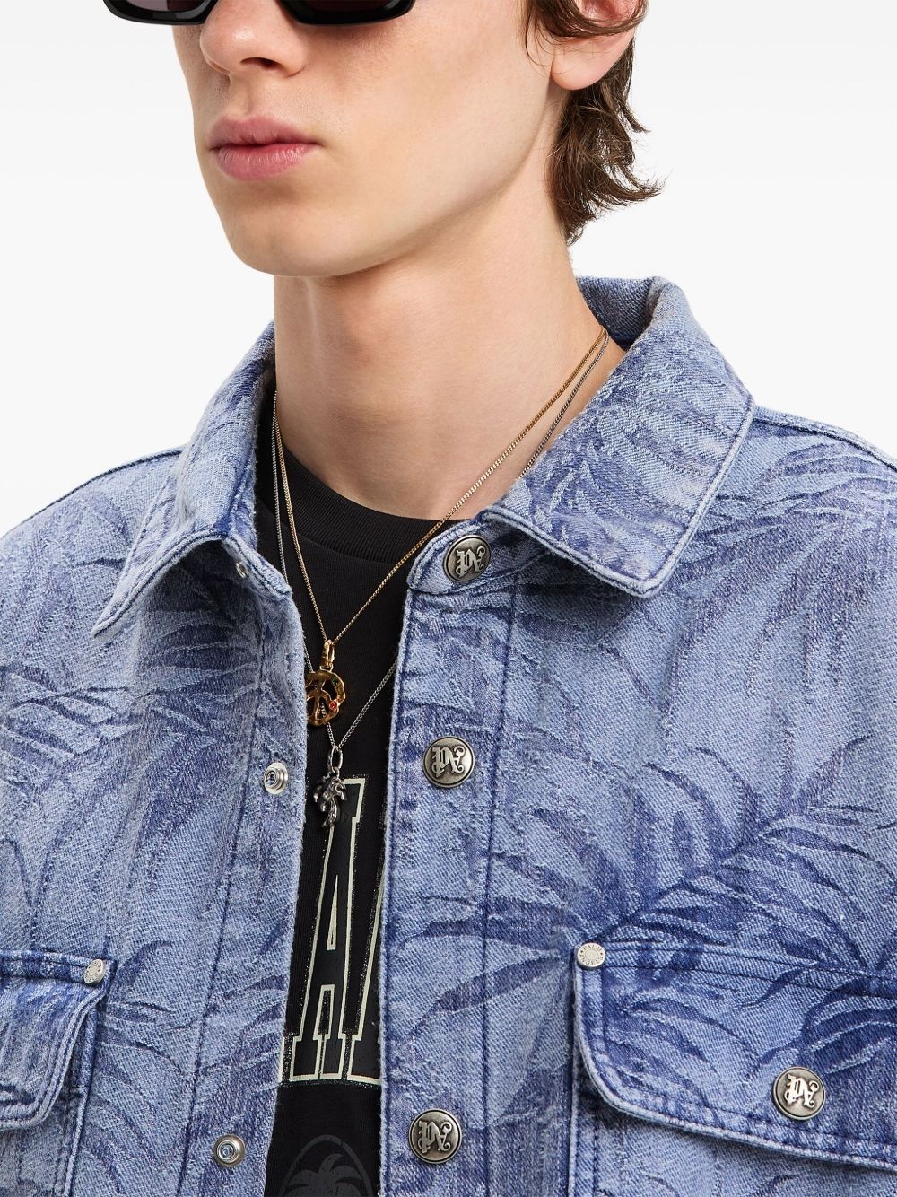 Palms denim shirt - 6