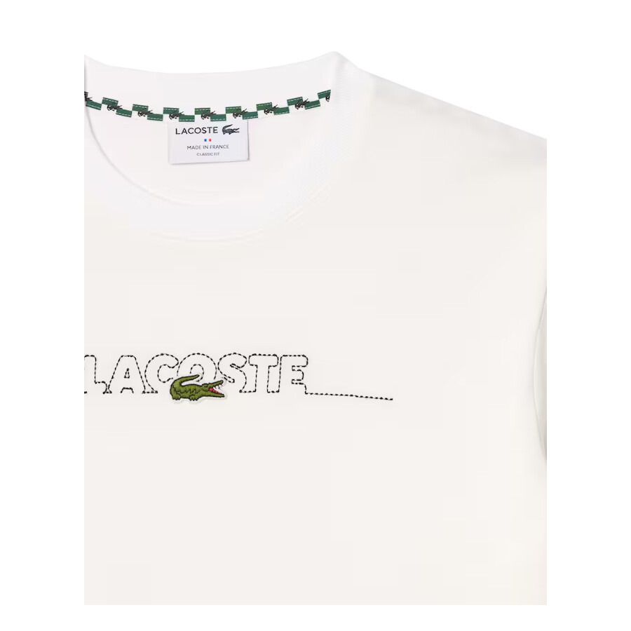 Lacoste Logo Embroidered Cotton T-Shirt - 2