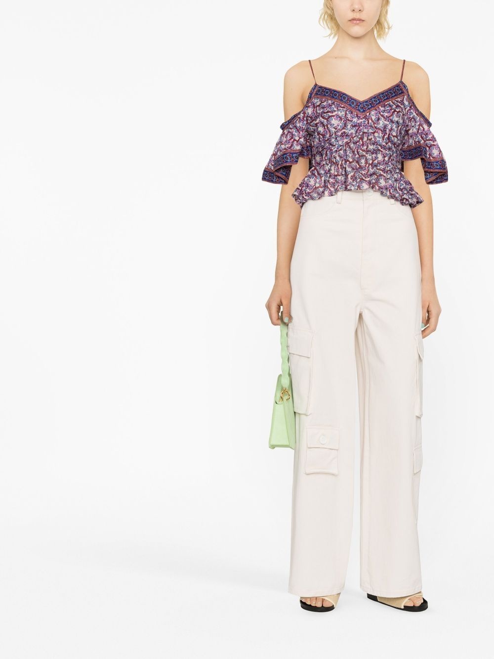 Garuva floral-print blouse - 2
