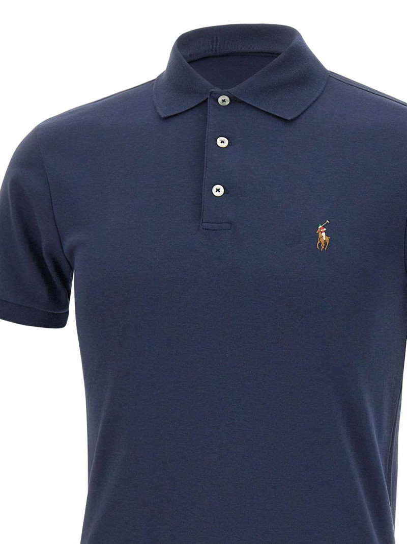 embroidered logo polo shirt 5