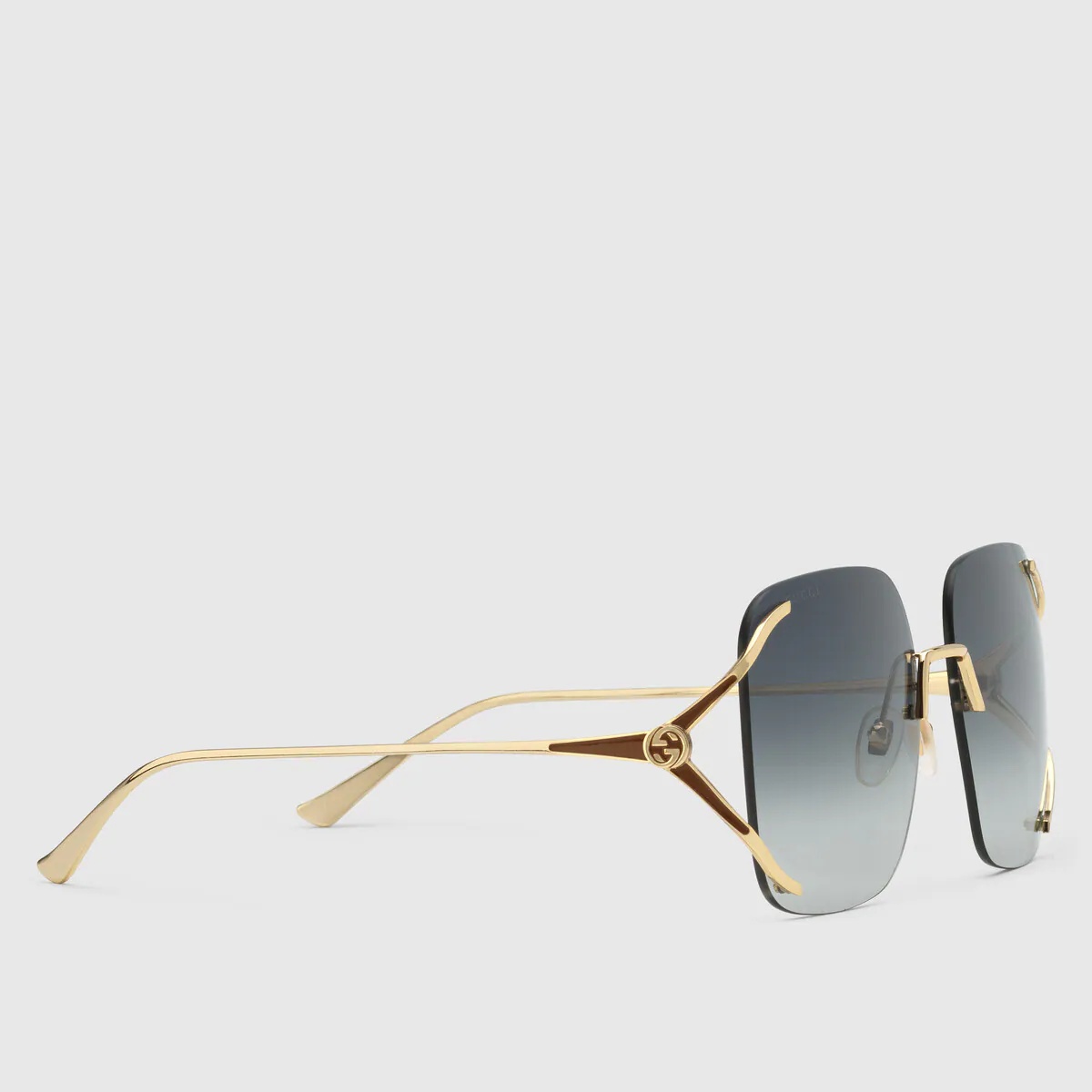 Square metal sunglasses - 2