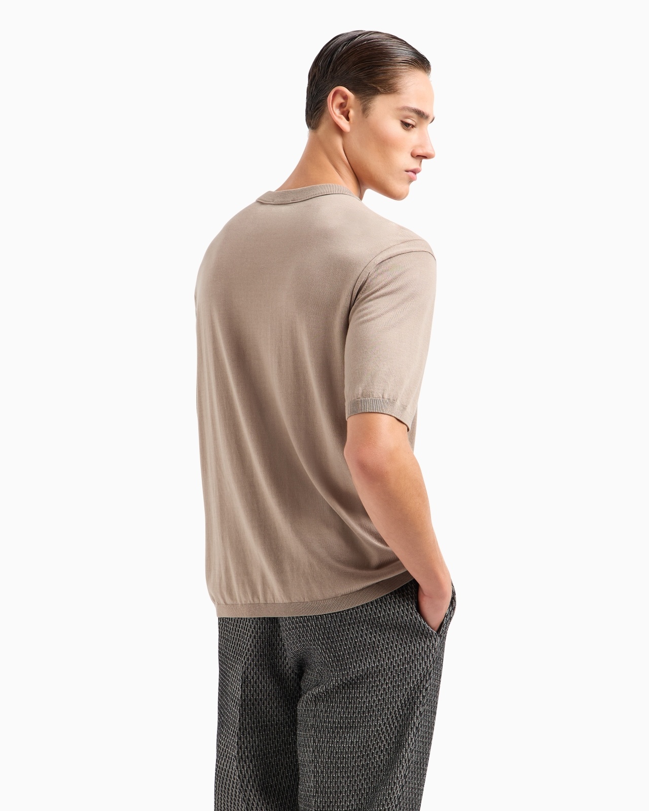 ASV LYOCELL-BLEND PLAIN-KNIT JUMPER - 3