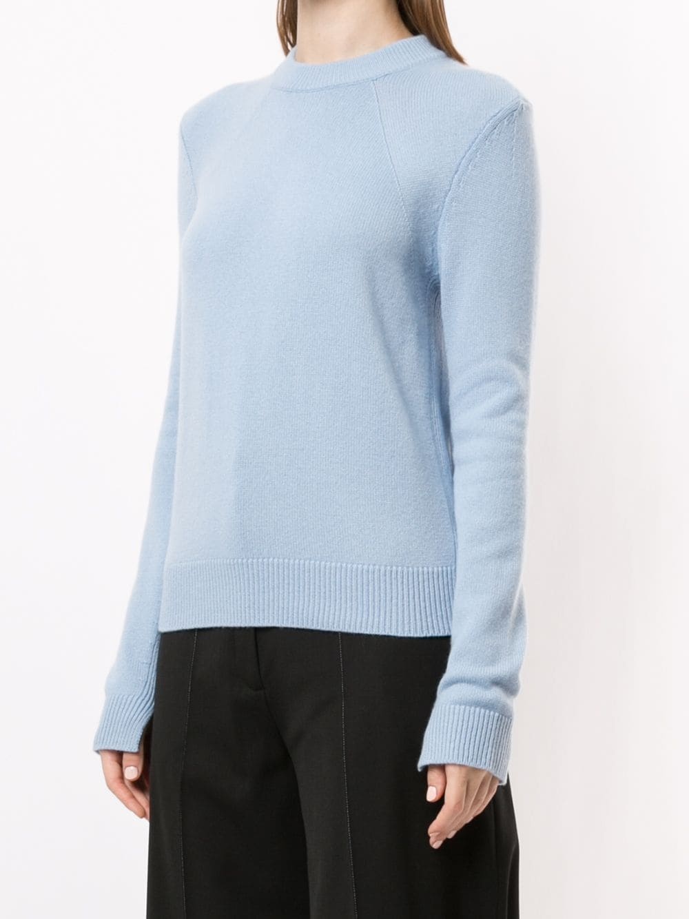 crew neck raglan sleeves jumper - 3