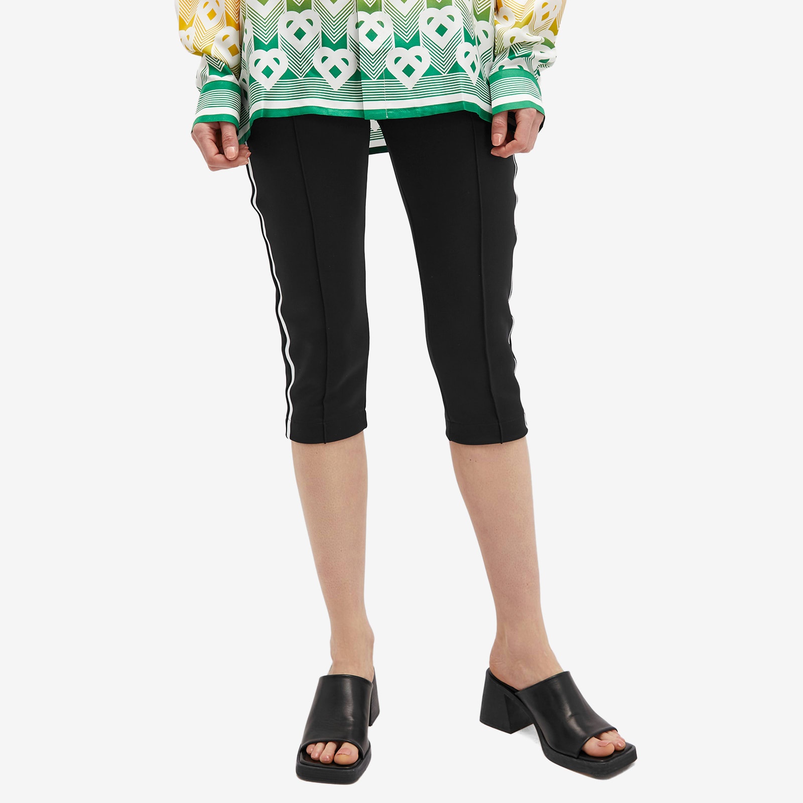 Casablanca Scuba Capri Leggings - 1