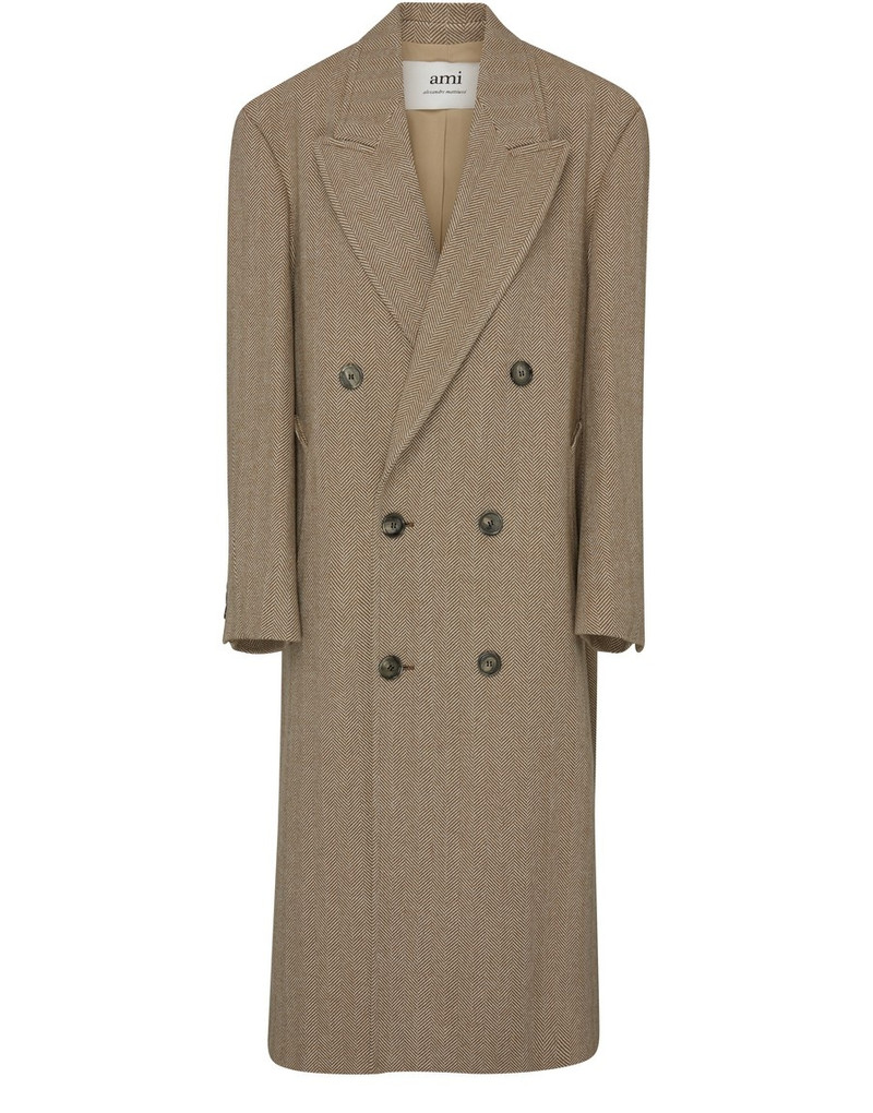 Long double breasted coat 1