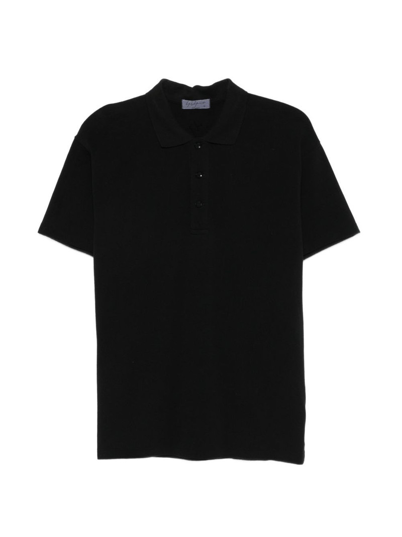 point-collar polo shirt 1