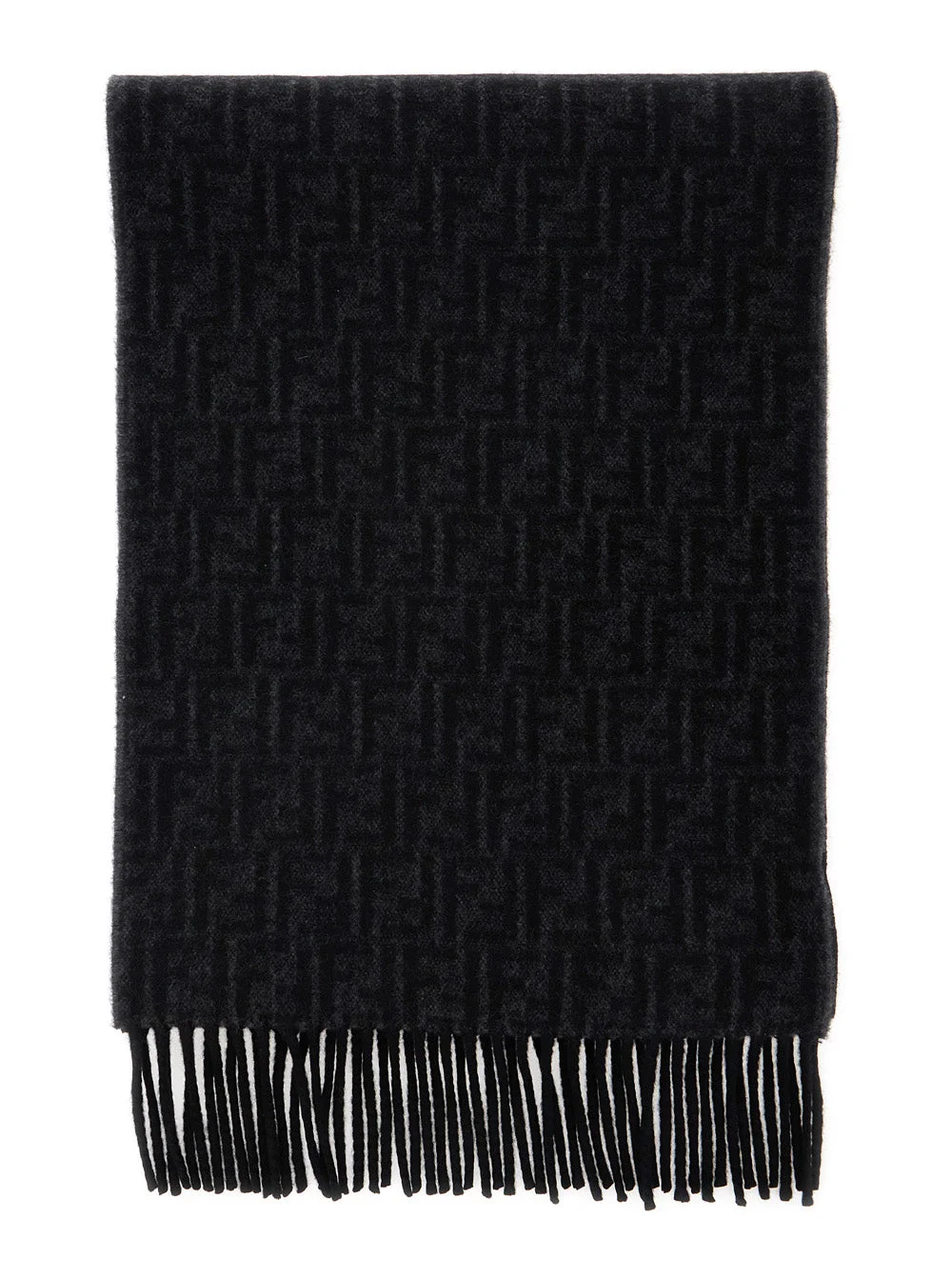 Fendi Men Ff Wool Con Frange - 1