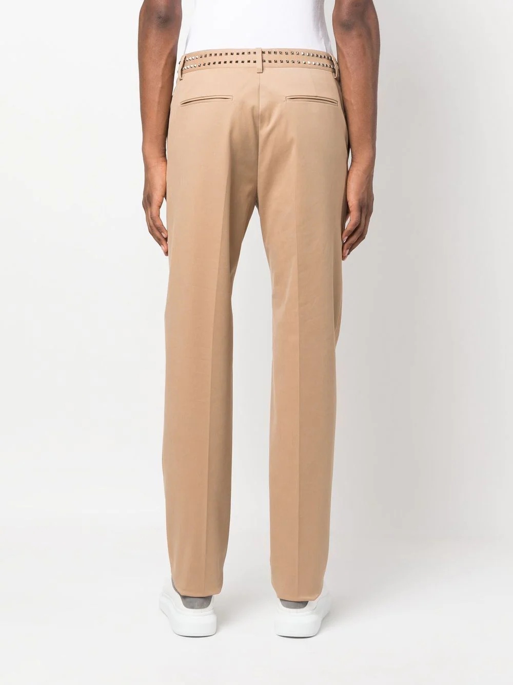 Rockstud-embellished tailored trousers - 4