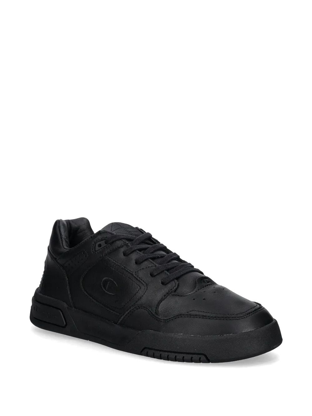 logo-embroidery sneakers - 2