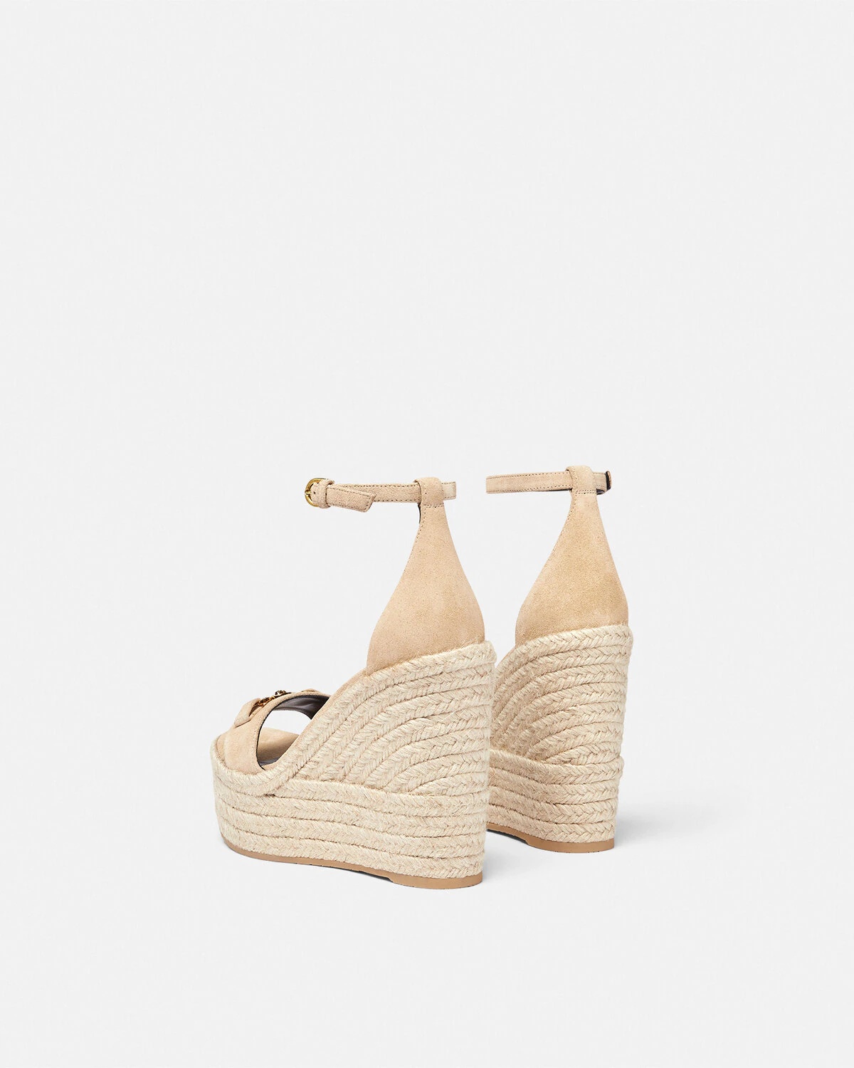 Medusa '95 Suede Wedge Sandals 120 mm - 4