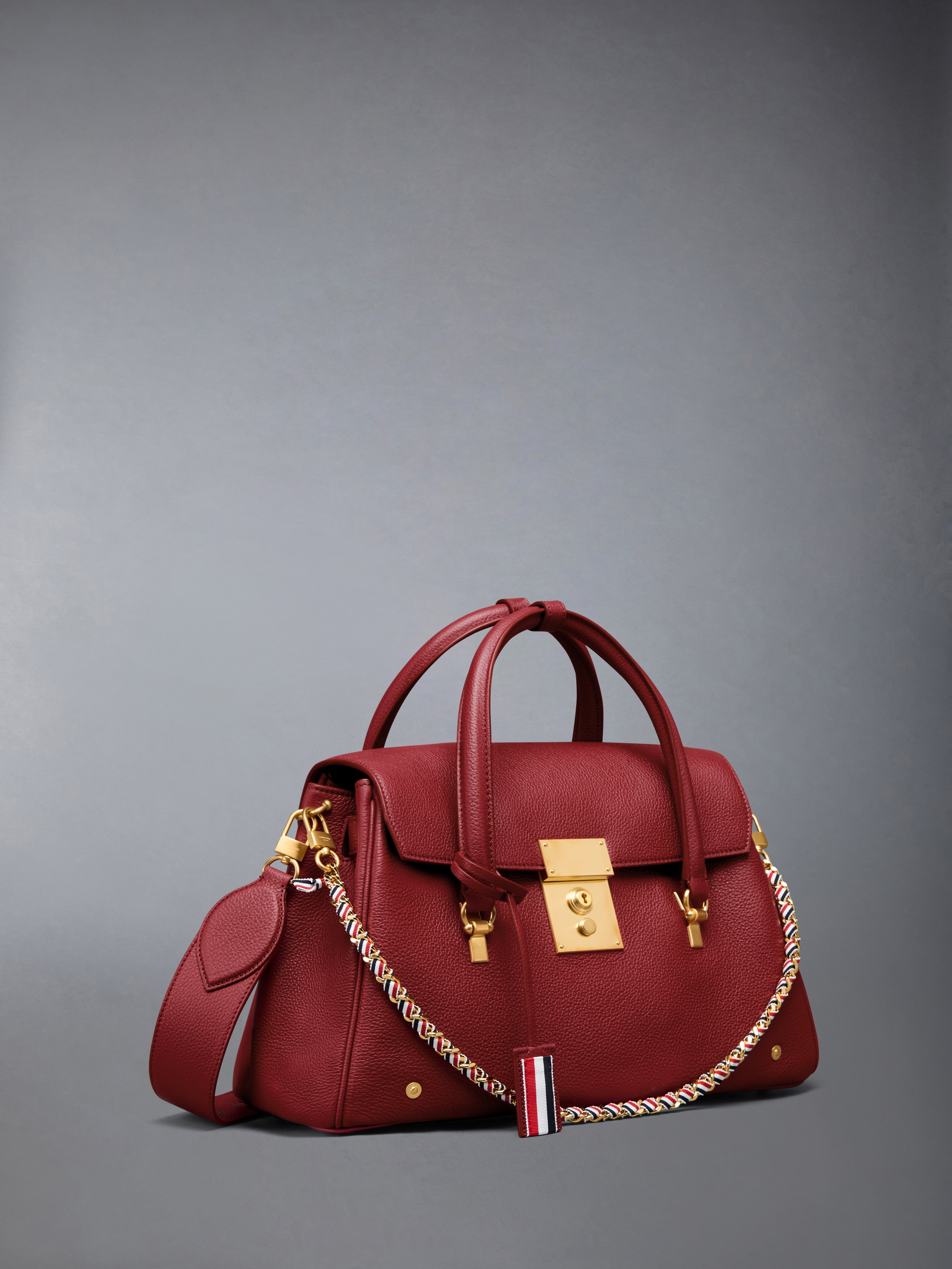 BOLTON BAG IN SOFT PEBBLE GRAIN LEATHER - 2