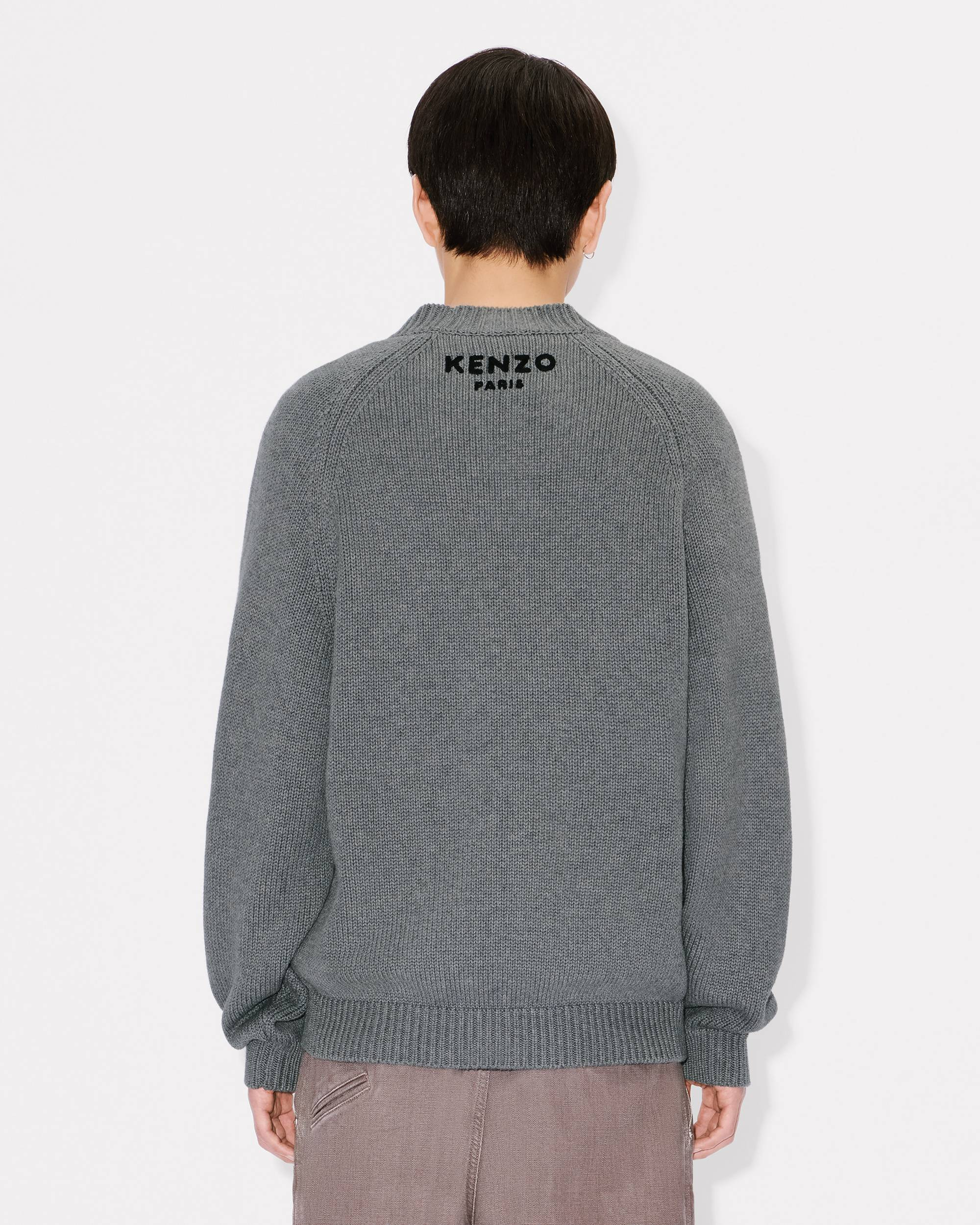 'Boke Flower' jumper in cotton wool - 4