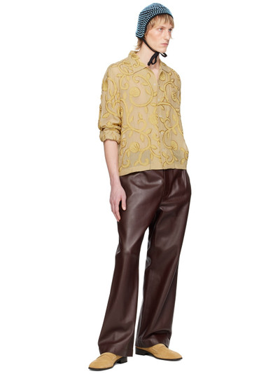 BODE Yellow Harlayne Shirt outlook