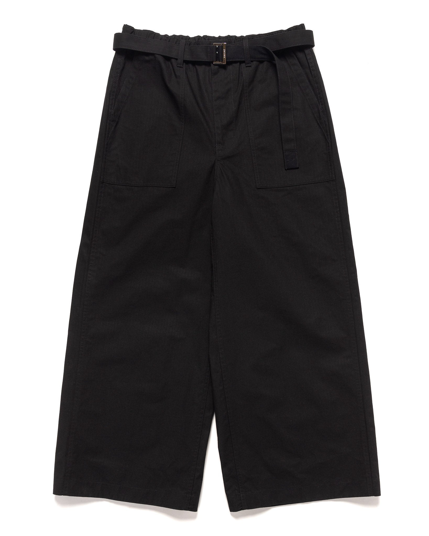 Rip Stop Pants Black - 1