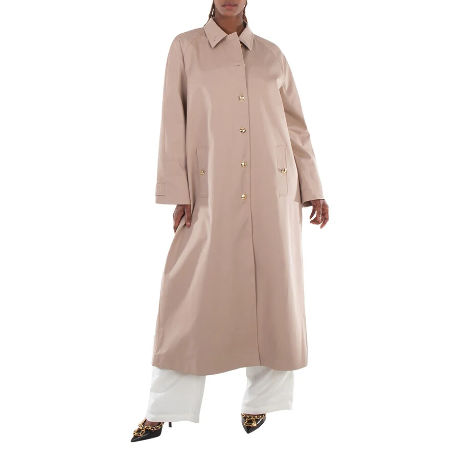 Anine Bing Ladies Beige Randy Maxi Trench Coat, Size Small - 1