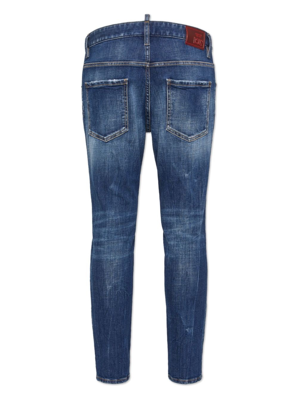 mid-rise slim-leg jeans - 2