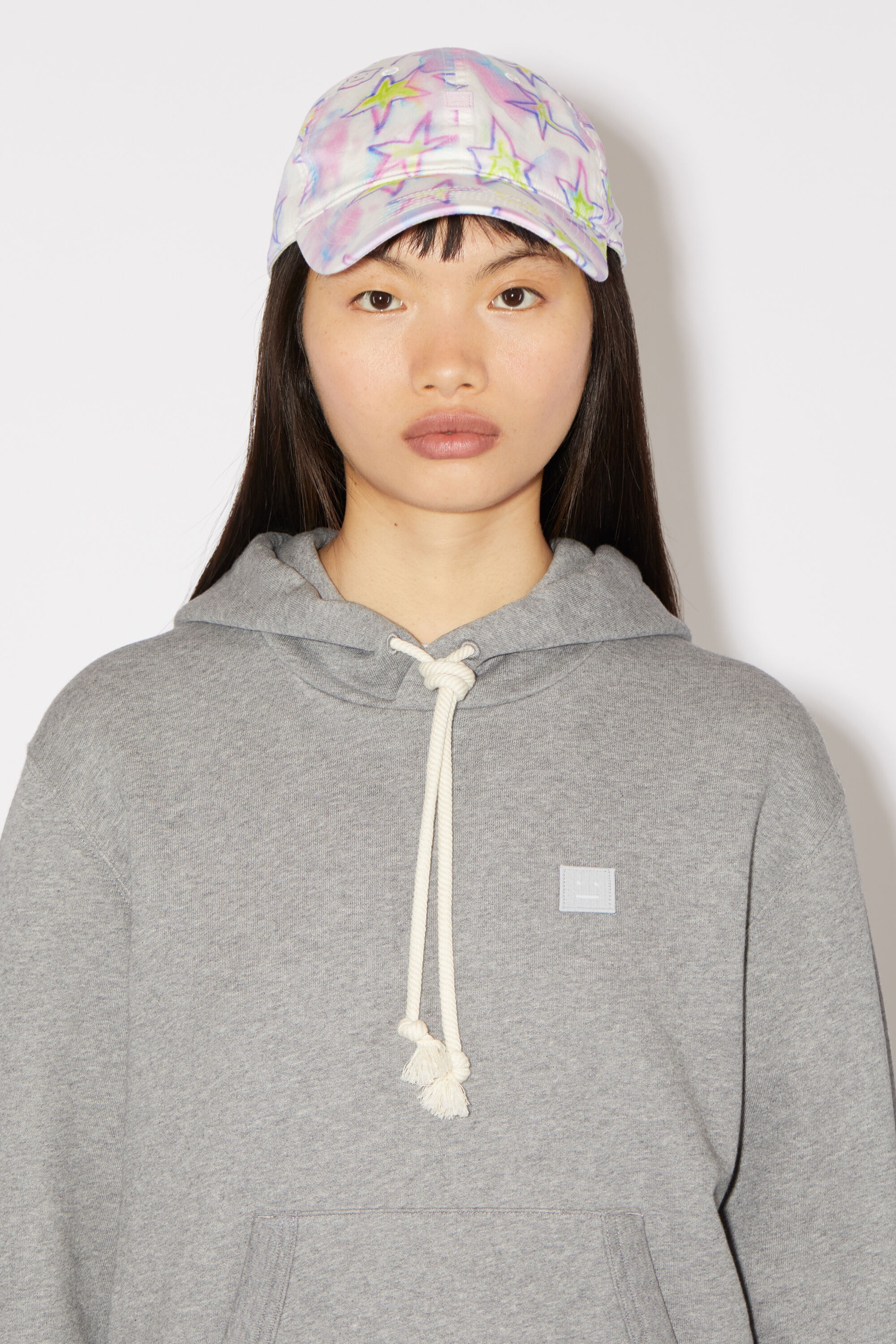 Micro Face patch cap - Pale pink/multi - 2