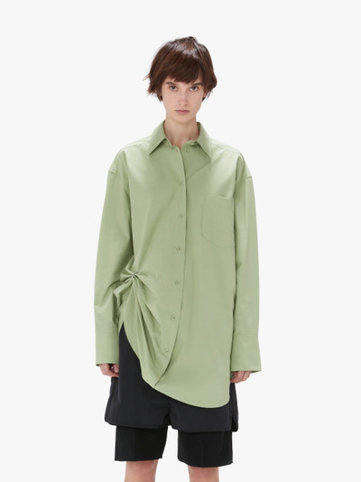 JW Anderson RING DETAIL ROLL SHIRT outlook